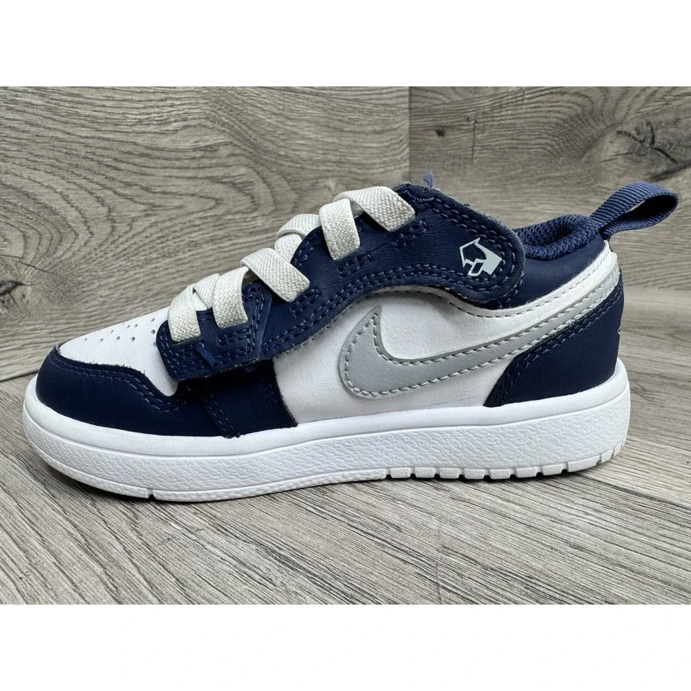 Jordan 1 Low Alt Shoes Kids Size 11C Toddler Blue White DR9748-141